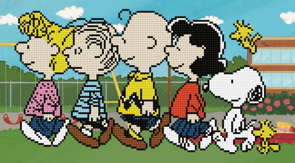 DIAMOND DOTZ - Diamond Painting The Peanuts Gang