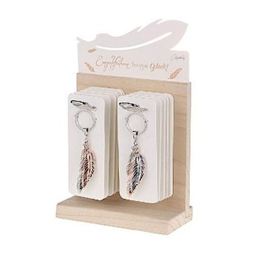 Crystals Display Paket \"Schlüsselanhänger Engelsfedern\"