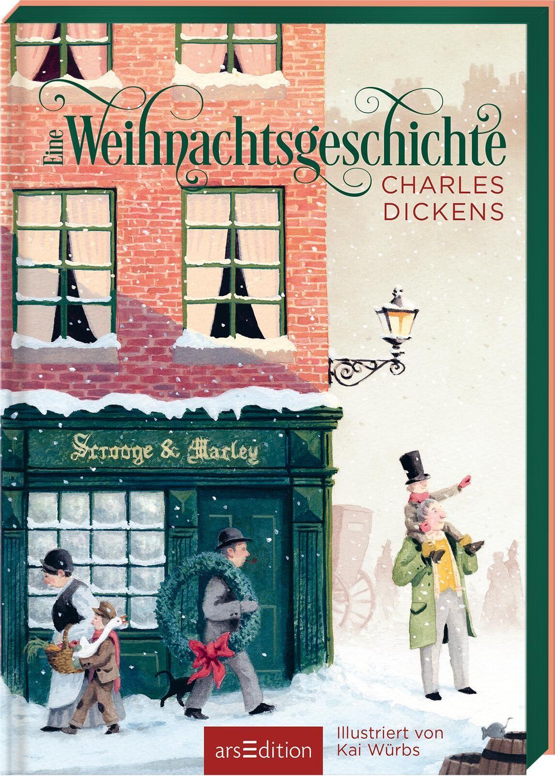 Eine Weihnachtsgeschichte: Weihnachtliche Schmuckausgabe des Klassikers von Charles Dickens
