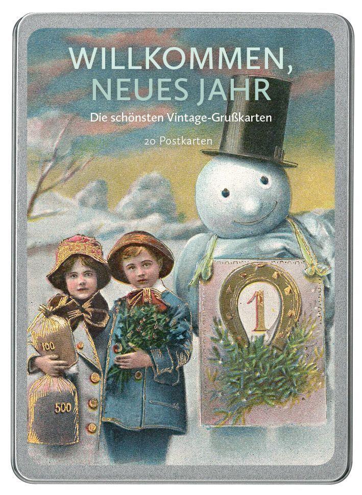 Willkommen, neues Jahr Postkarten VE 20