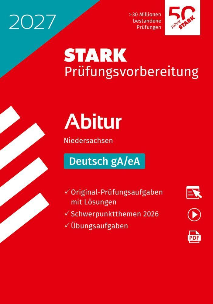 STARK Deutsch gA/eA - Abitur 2027 Niedersachsen - Prüfungsvorbereitung