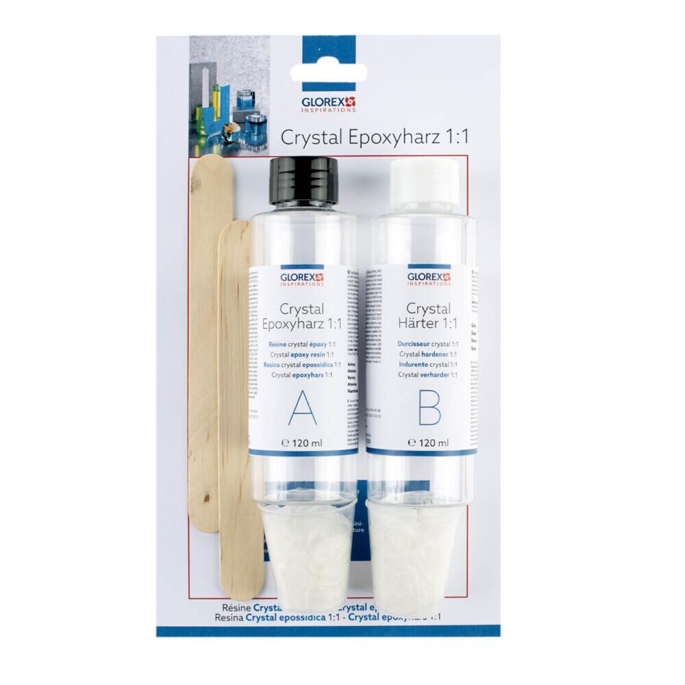 Crystal Epoxyharz 1:1 240ml (2x120ml)