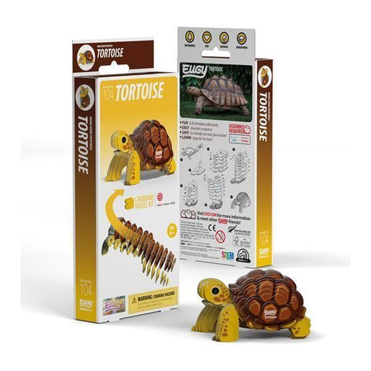 EUGY 3D-Bastelset Landschildkröte