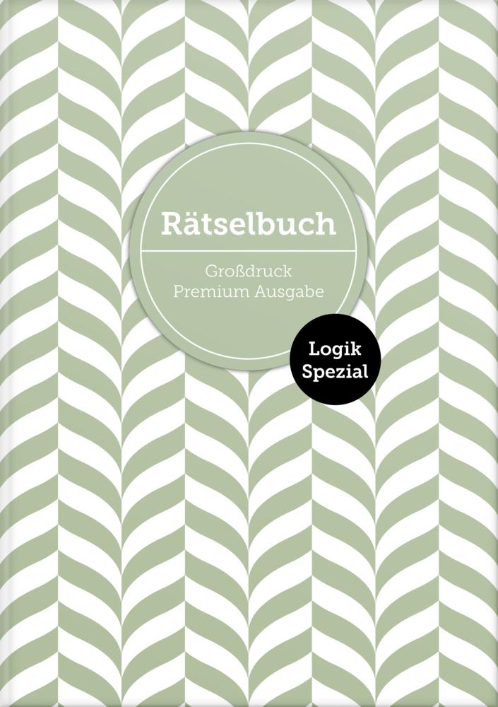 Deluxe Rätselbuch \"Logik Spezial\" mit 140 Logik-Rätseln. XL Rätselbuch in Premium Ausgabe für ältere Leute, Senioren, Erwachsene und Rentner im DIN A4-Format mit extra großer Schrift.