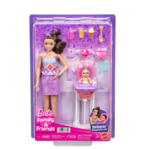 Barbie \"Skipper Babysitters Inc.\" Hochstuhl Spielset