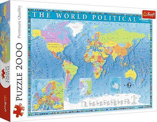Politische Weltkarte (Puzzle)