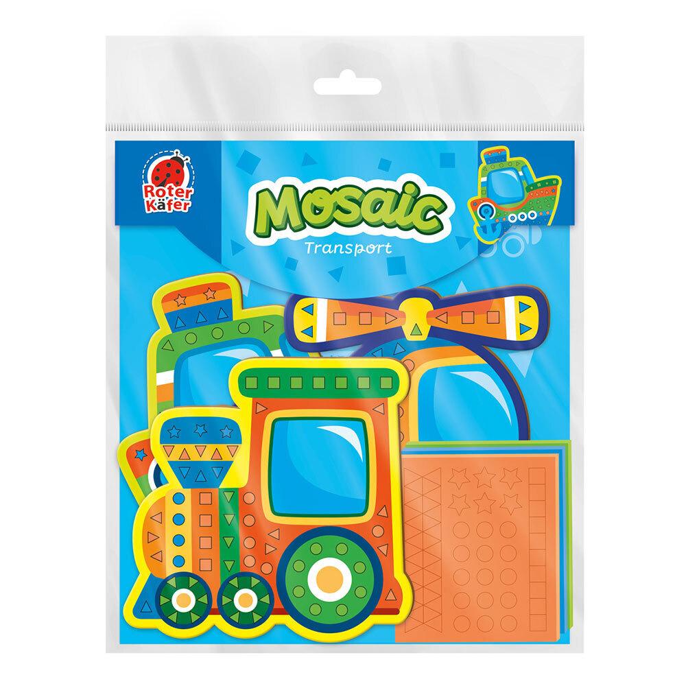 Kreativ-Set Roter Käfer Soft-Mosaik Verkehr  RK8010-10