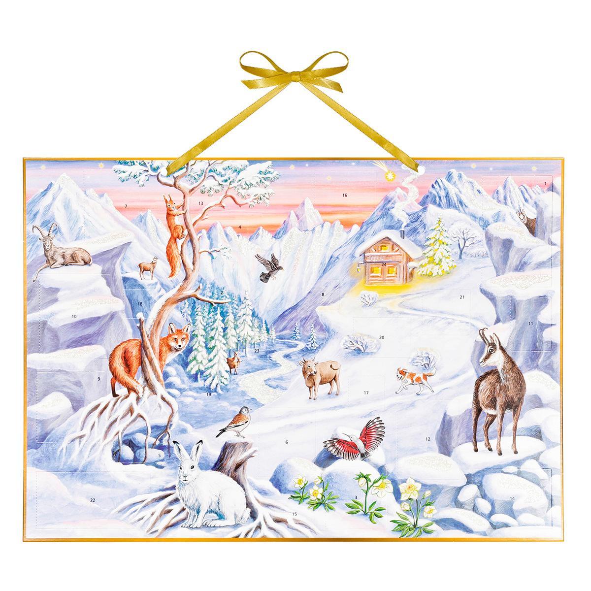 Adventskalender »Unsere Tiere in den Alpen«