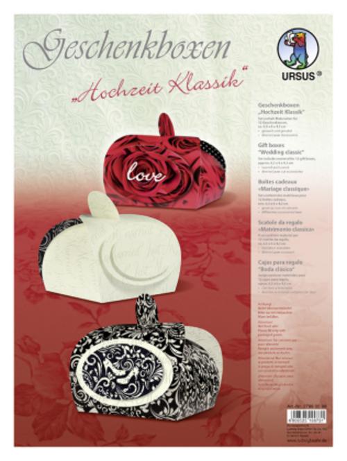URSUS Geschenkboxen \"Hochzeit Klassik\"