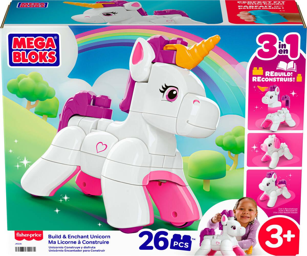 MEGA BLOKS Bau und Zaubereinhorn.JKG36