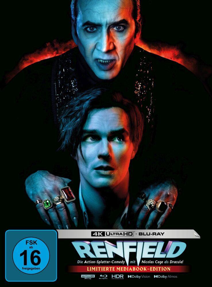 Renfield,1 4K UHD-Blu-ray + 1 Blu-ray (Limitierte Mediabook-Edition, Cover A)