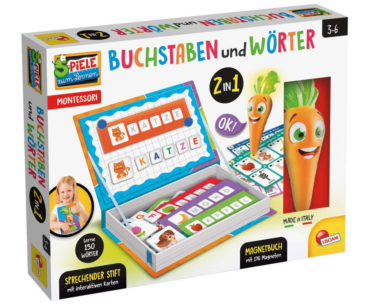 Montessori Sprechstift Buchstaben Und Wörter 2-In-1 Deutsche Ausgabe