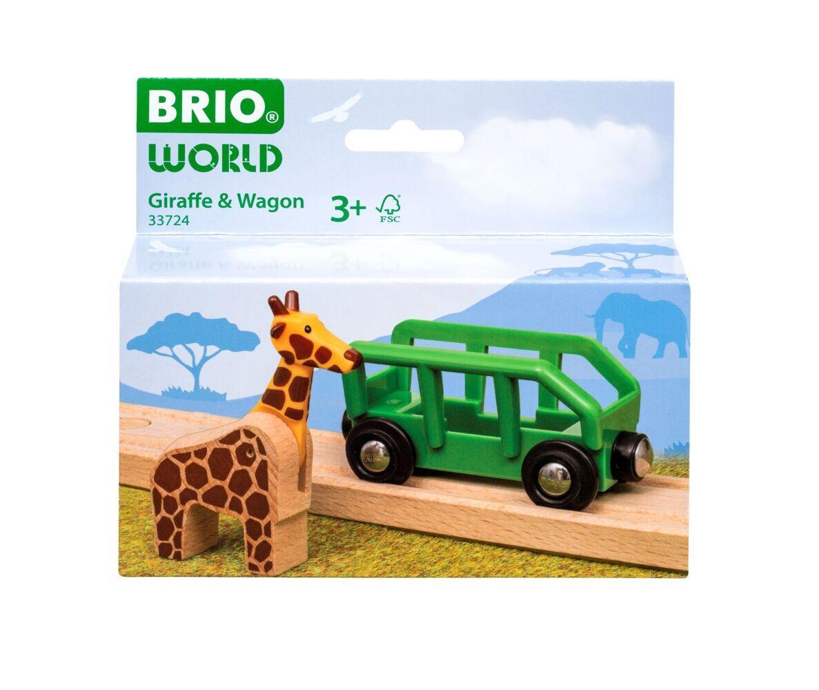 BRIO World - Giraffe & Wagon