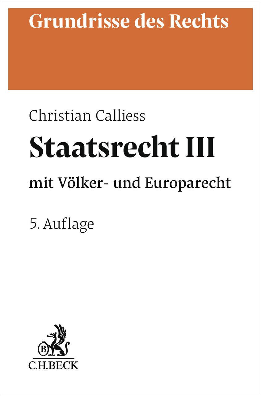 Staatsrecht III