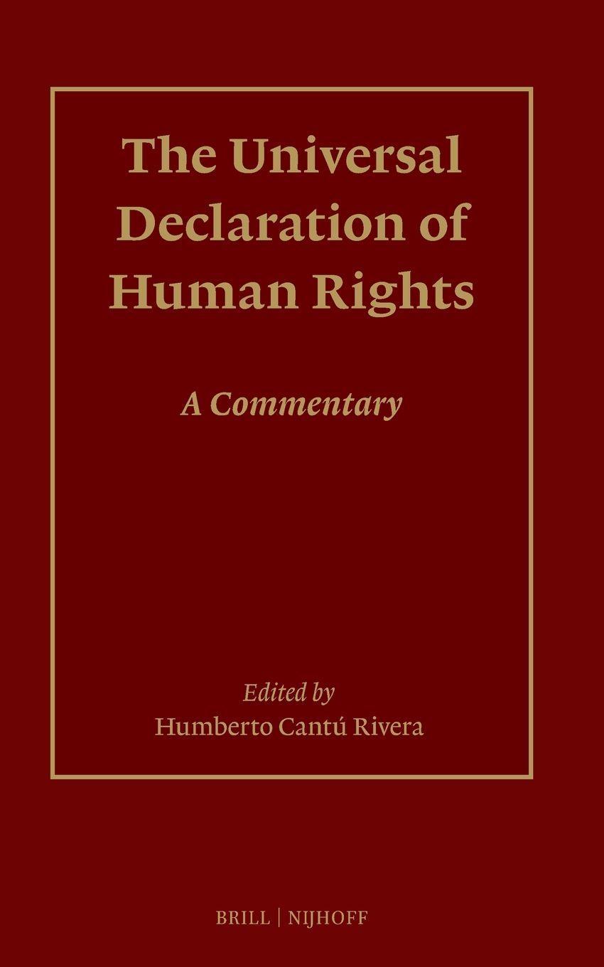 The Universal Declaration of Human Rights