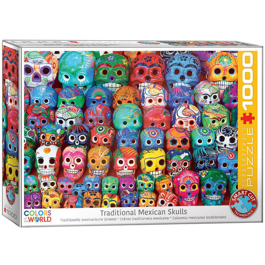 Traditional Mexican Skulls (Puzzle)