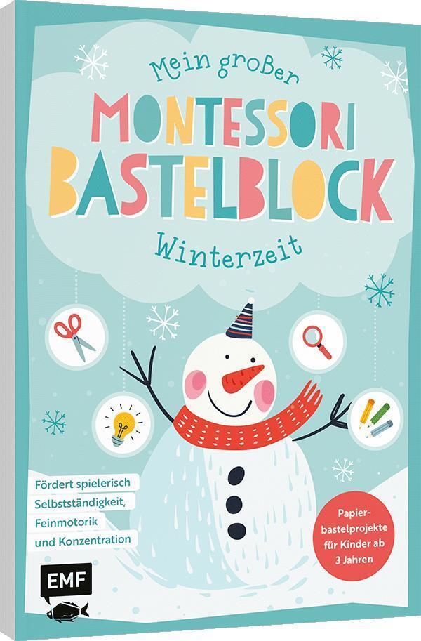 Mein großer Montessori-Bastelblock - Winterzeit