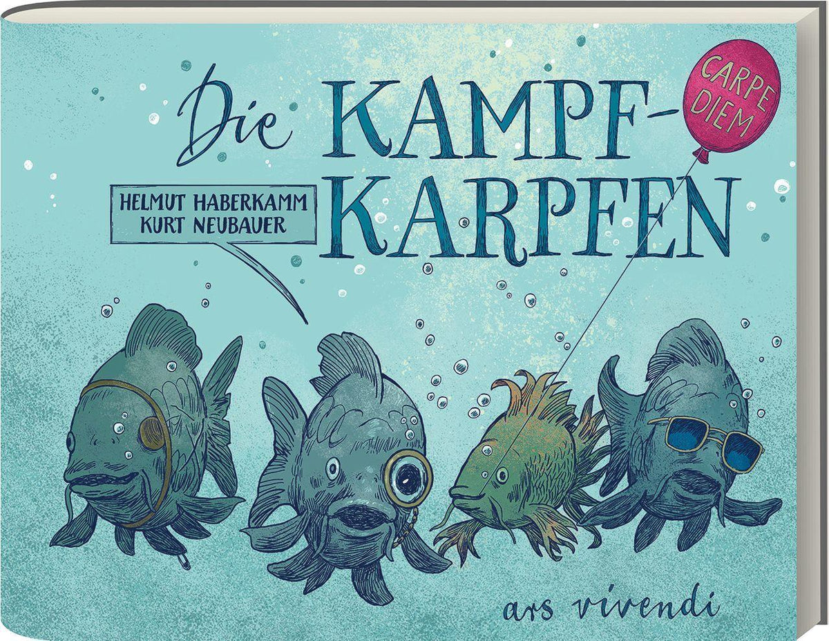 Die Kampfkarpfen – Ein fränkisches Kultbuch: Witzige Geschichten & Illustrationen | Skurrile Karpfen, Humor & Abenteuer | Für Comicfans & ... in Wort und Bild - illustrierte Erzählung