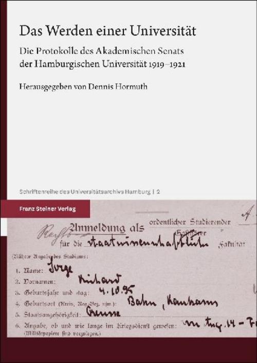 Das Werden einer Universität