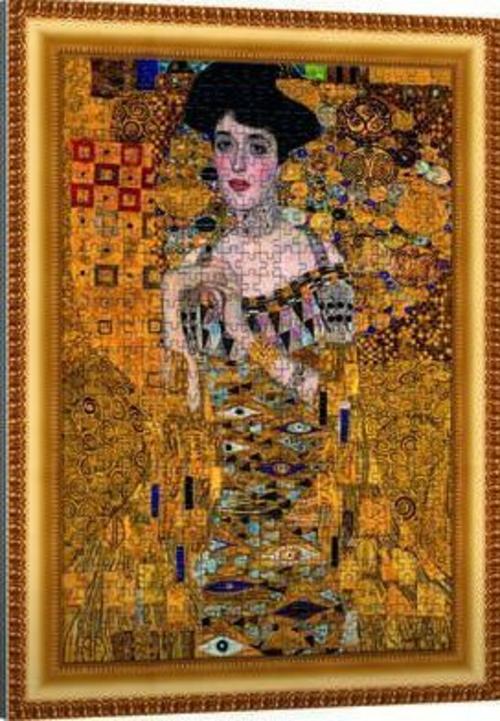 Kunstrahmen Puzzle 500 - Adele Bloch-Bauer I, Gustav Klimt