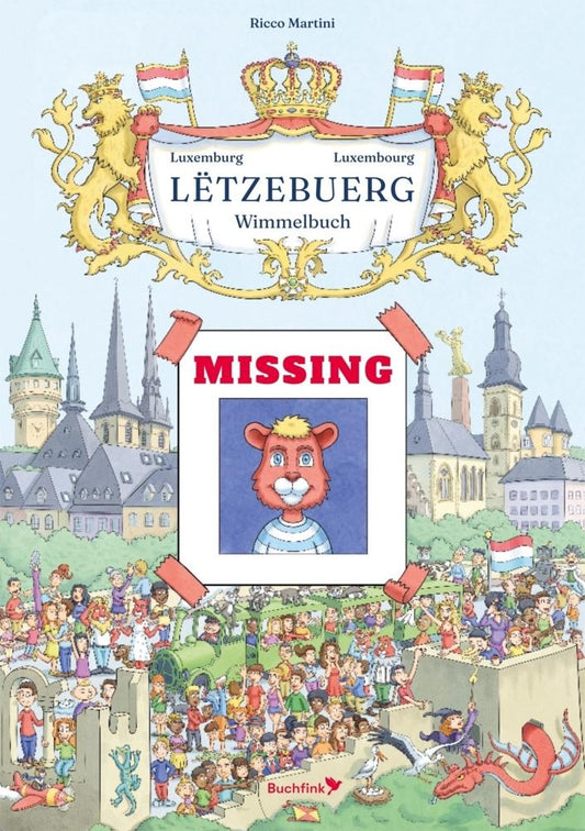 Wimmelbuch Lëtzebuerg Luxemburg Luxembourg