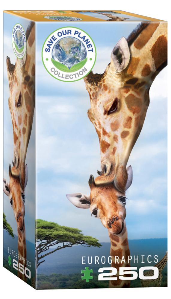 Giraffenmutterkuss (Puzzle)