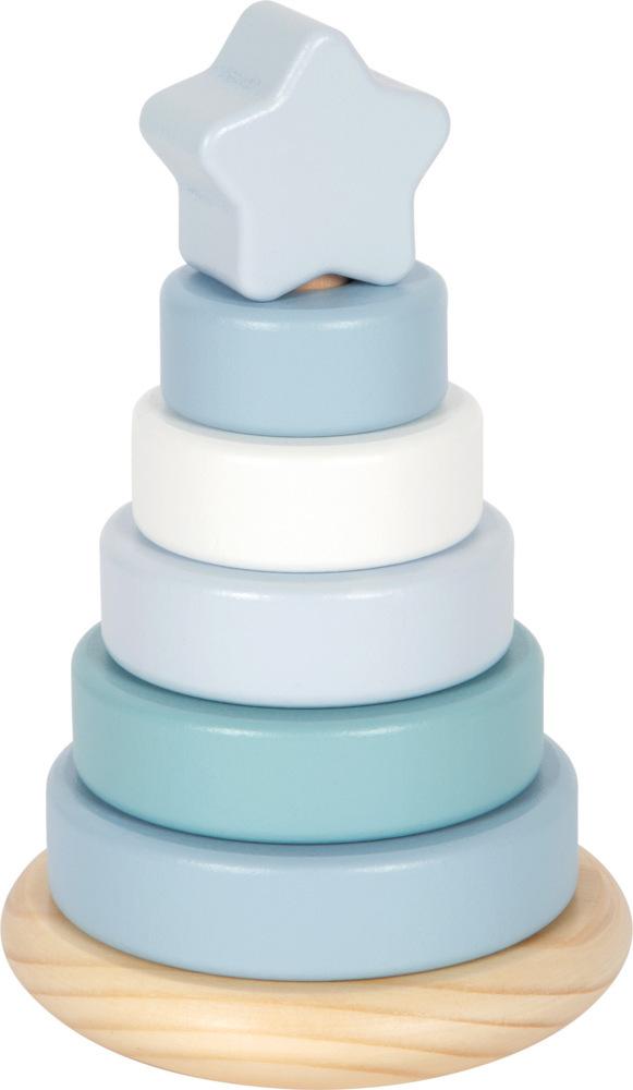 Stapelturm blau