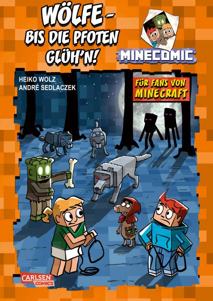 Wolz, Heiko/Wölfe - bis die Pfoten glüh'n! Für Fans von Minecraft