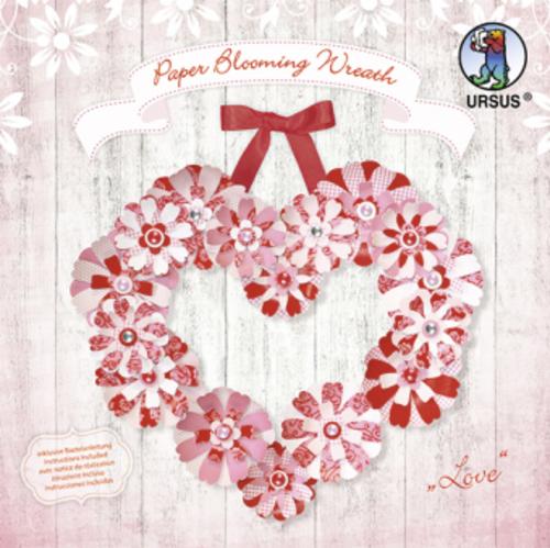 URSUS Paper Blooming Wreath \"Love\"