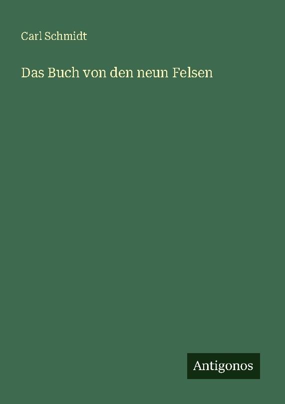 Das Buch von den neun Felsen
