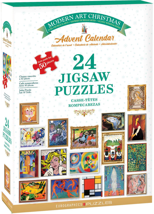 Adventskalender - Modern Fine Art Christmas Advent Calendar