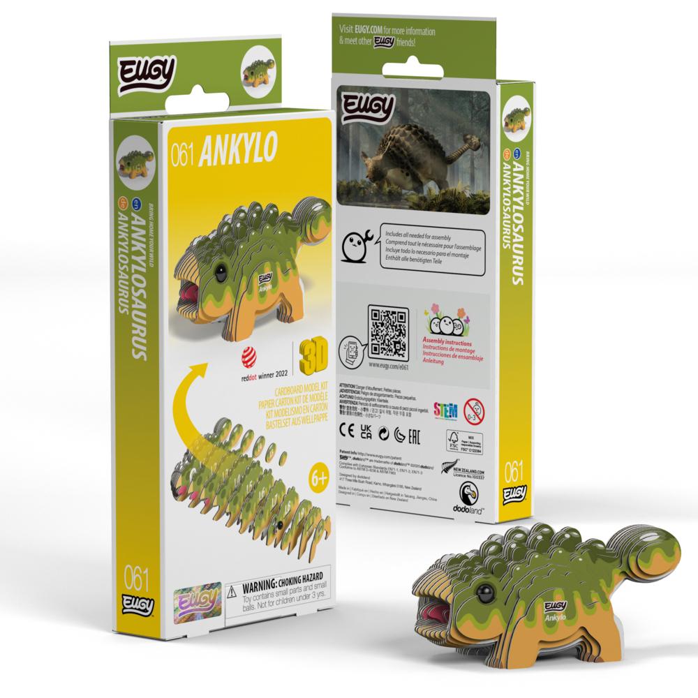 EUGY 3D-Bastelset Ankylosaurus