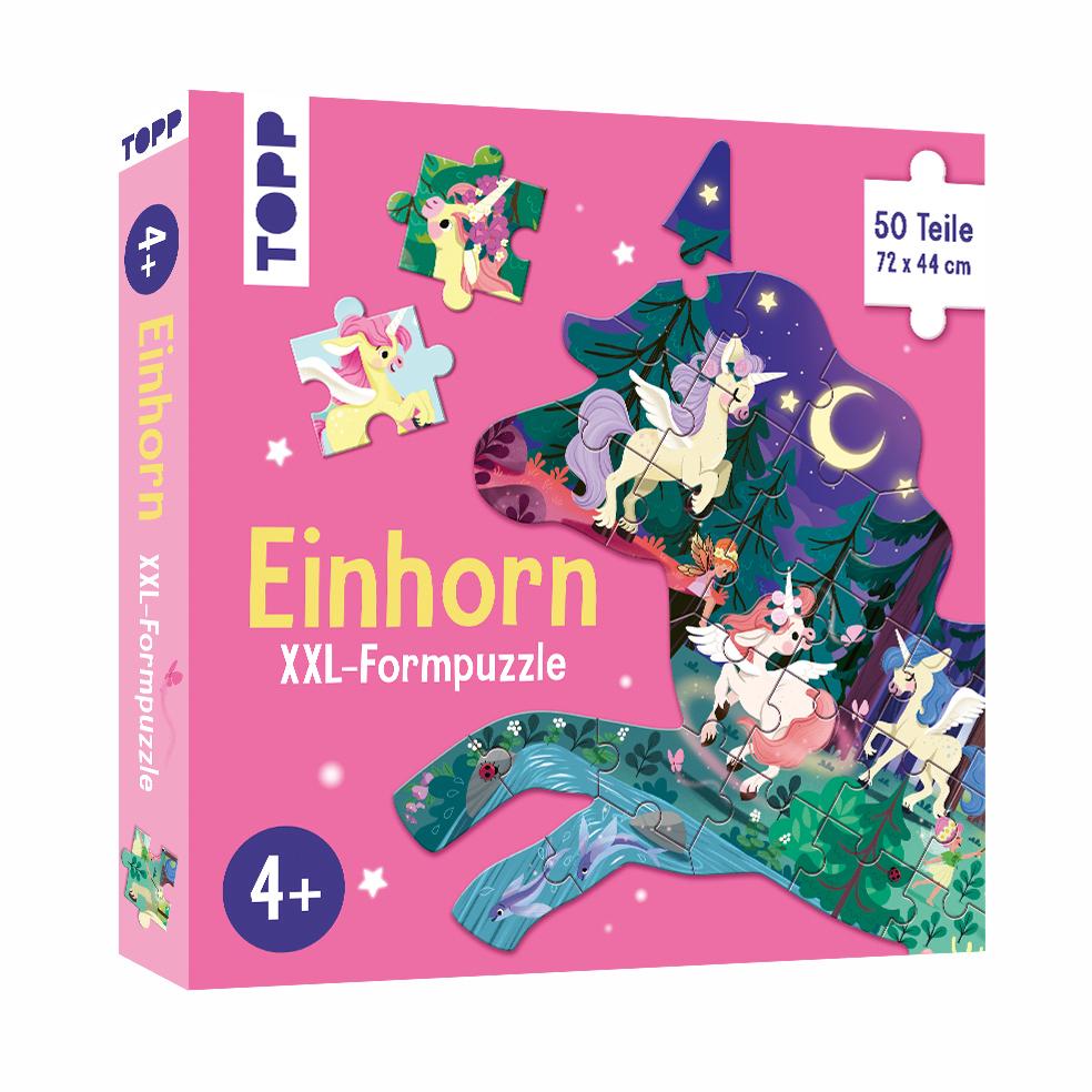 Colin, Emmanuelle/Einhorn XXL-Formpuzzle