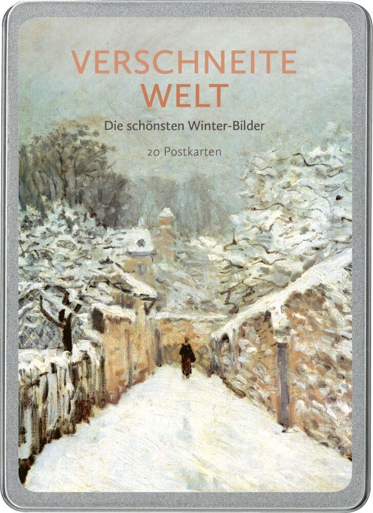 Verschneite Welt Postkarten VE 20