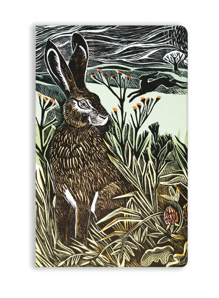 Premium Softcover Notizbuch: Angela Harding, Versteckter Hase