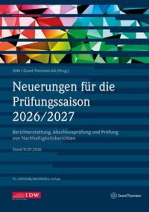 Neuerungen für die Prüfungssaison 2026/2027 - inklusive Update als Download