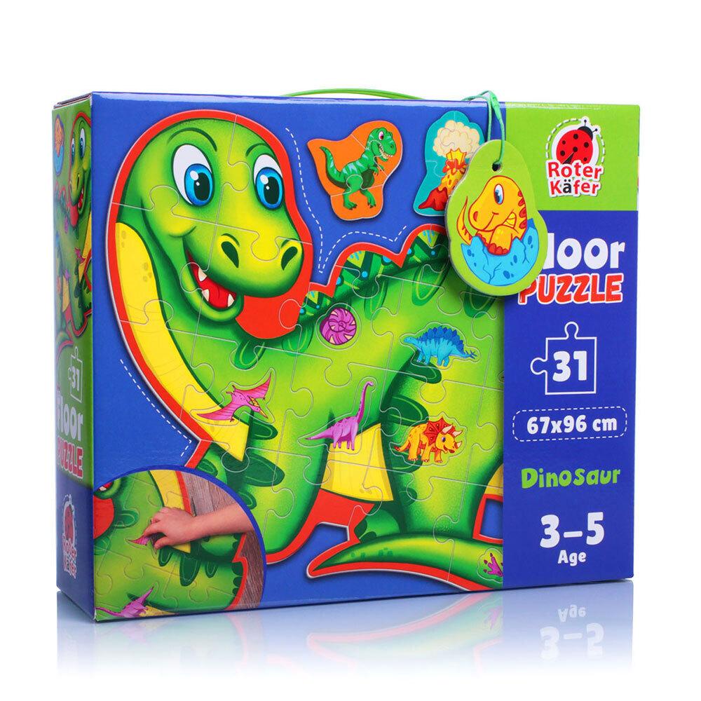 Puzzle Roter Käfer Bodenpuzzle Dinosaurier  RK7010-01