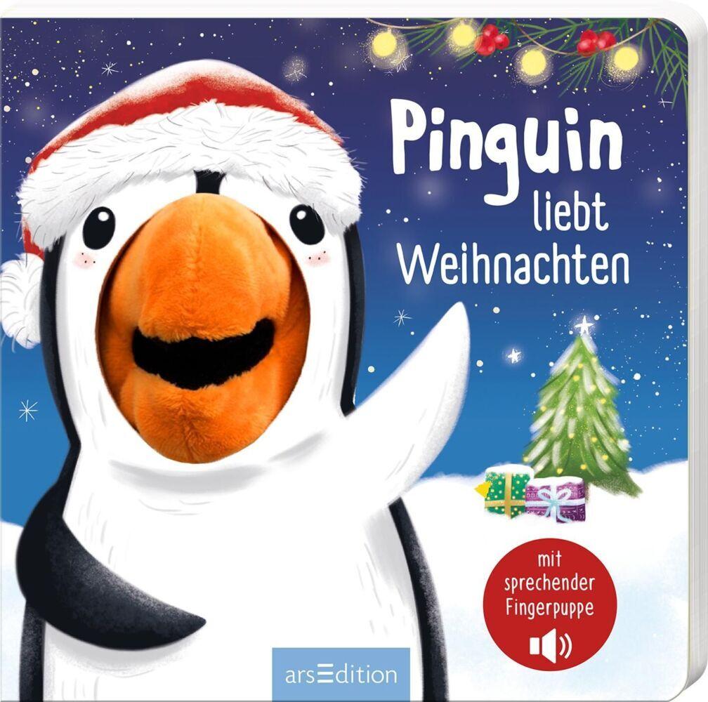 Pinguin liebt Weihnachten