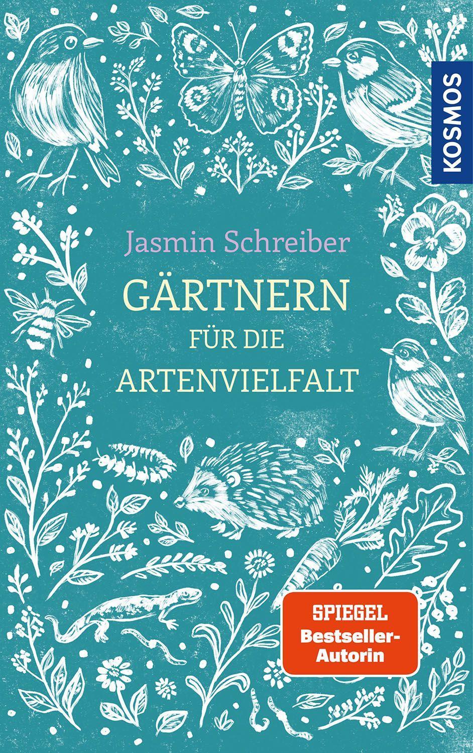 Gärtnern für die Artenvielfalt: Das sehr persönliche Buch von Jasmin Schreiber @insektengarten. Was jeder im Garten tun kann, um die Vielfalt von Pflanzen & Tieren zu erhalten. Mit Checklisten & DIYs.