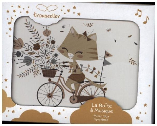 Trousselier Schmuckkästchen mit Musik, Katze