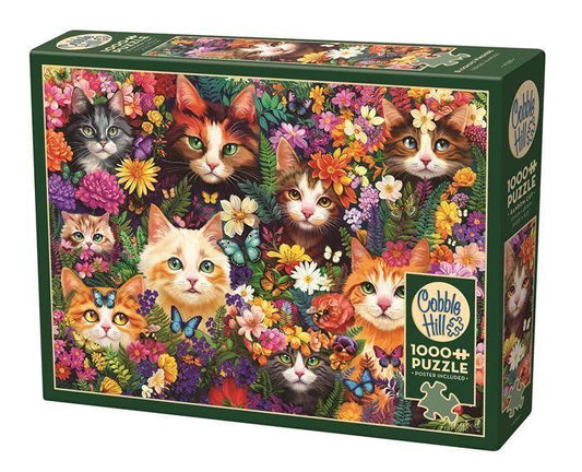 Cobble Hill - Blumige Katzen