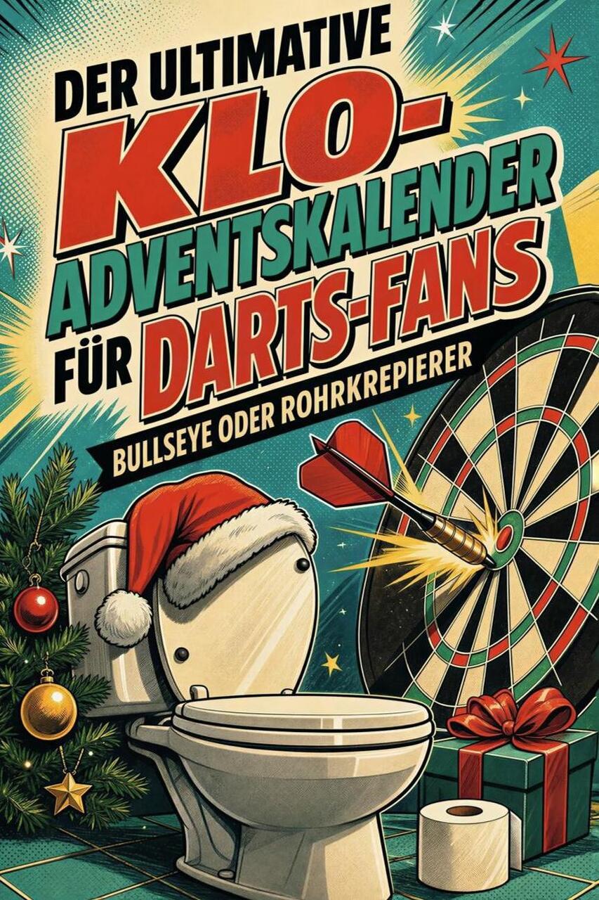 Der ultimative Klo-Adventskalender für Darts-Fans