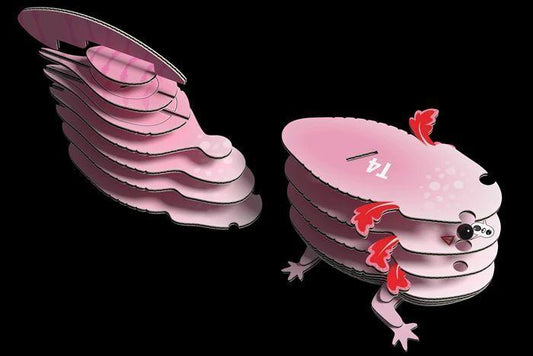 EUGY 3D-Bastelset Axolotl