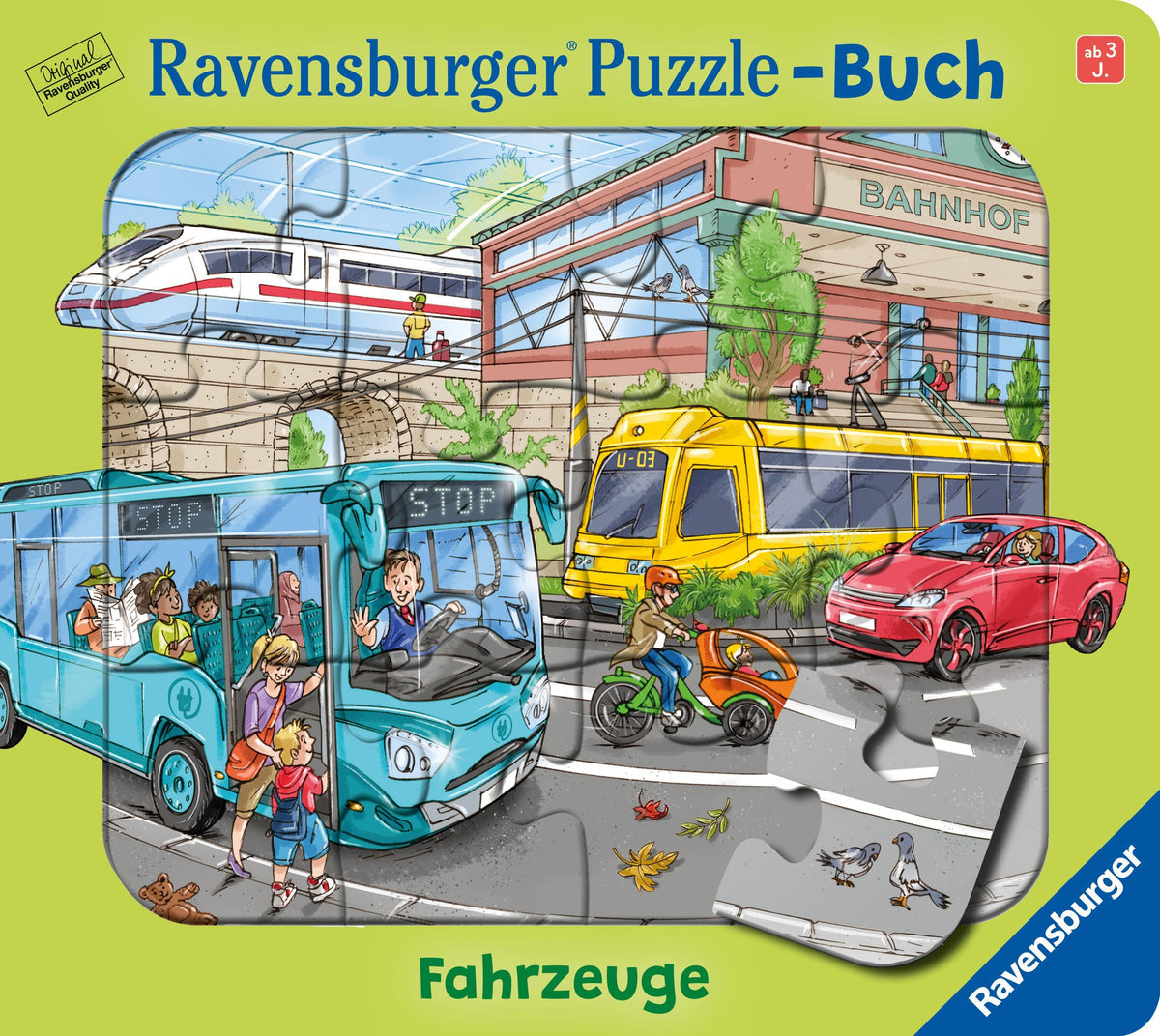 Ravensburger® Puzzle-Buch: Fahrzeuge