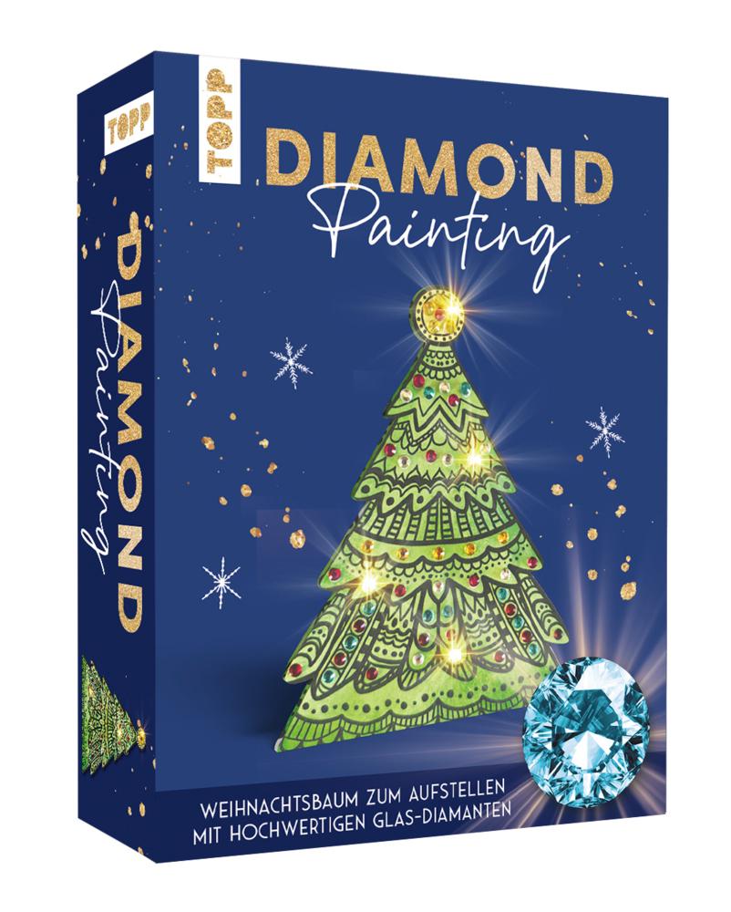 Hecher, Mimi/Diamond Painting Set Weihnachtsbaum