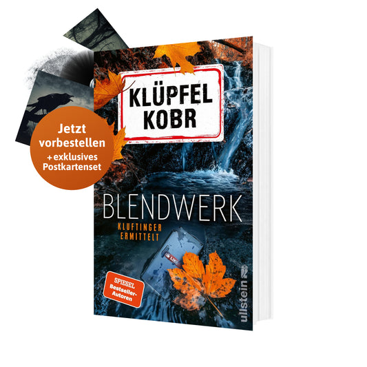 Der 14. Band von Kommissar Kluftinger: Blendwerk + 1 exklusives Postkartenset