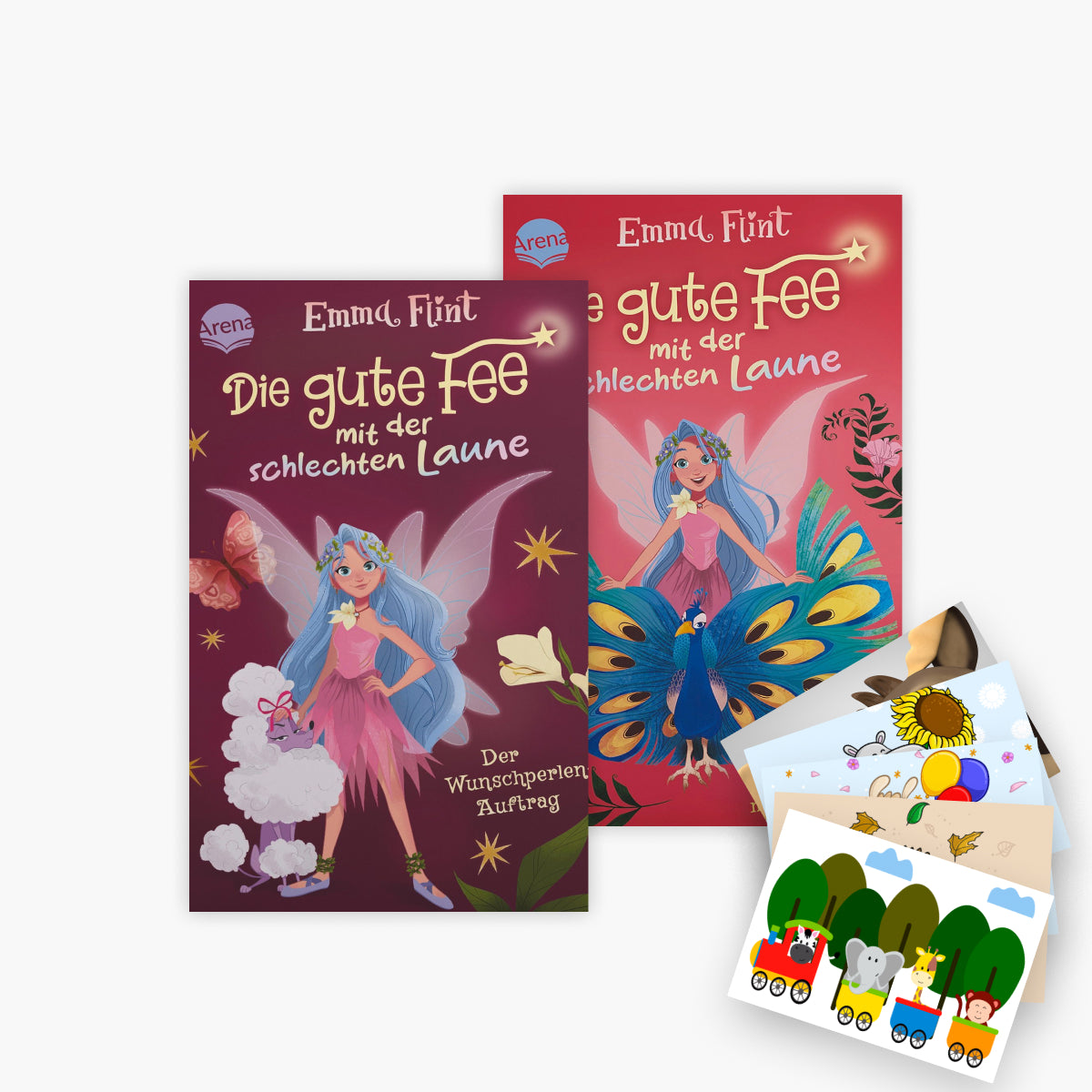 Die gute Fee mit schlechter Laune Band 1+2 plus 1 exklusives Postkartenset