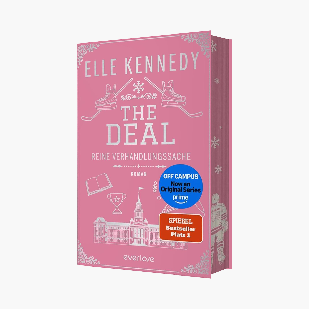 Die Off-Campus-Reihe Special Edition Buchcover von Elle Kennedy mit dem Titel The Deal.