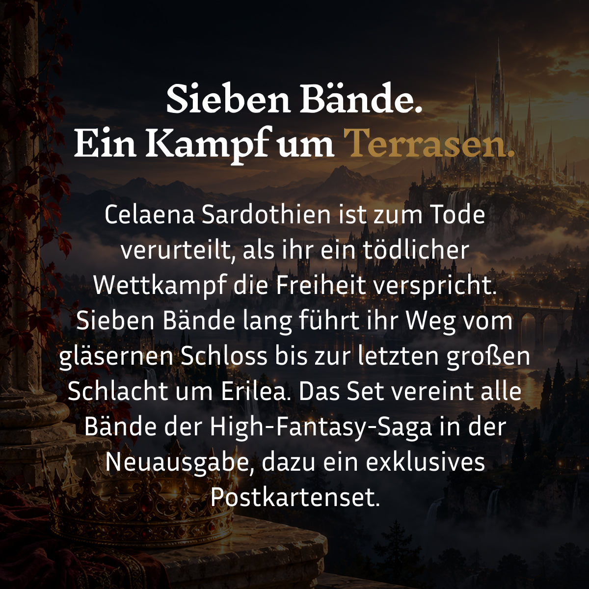 Die Throne of Glass Reihe Band 1-7 in der Neuausgabe + 1 exklusives Postkartenset – 4 [who:124]