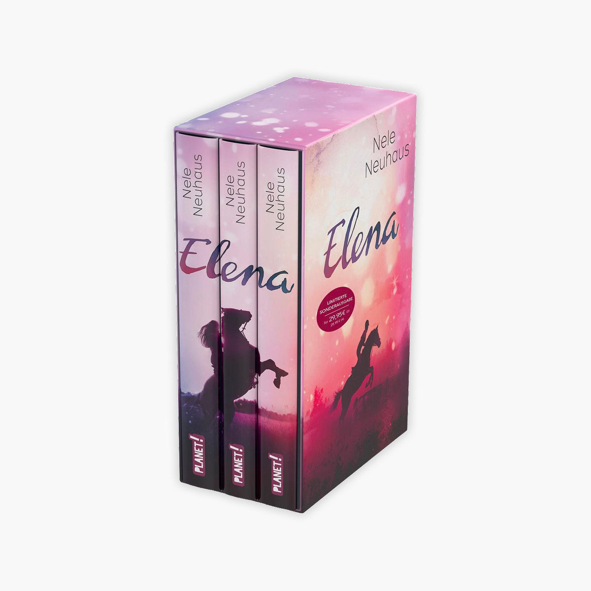 Elena – Ein Leben für Pferde: Limitierte Sonderausgabe Schuber mit 3 Bänden von Nele Neuhaus